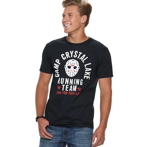 Jason Vorhees Other - Crystal Lake Jason Vorhees Running Team Tee sz S